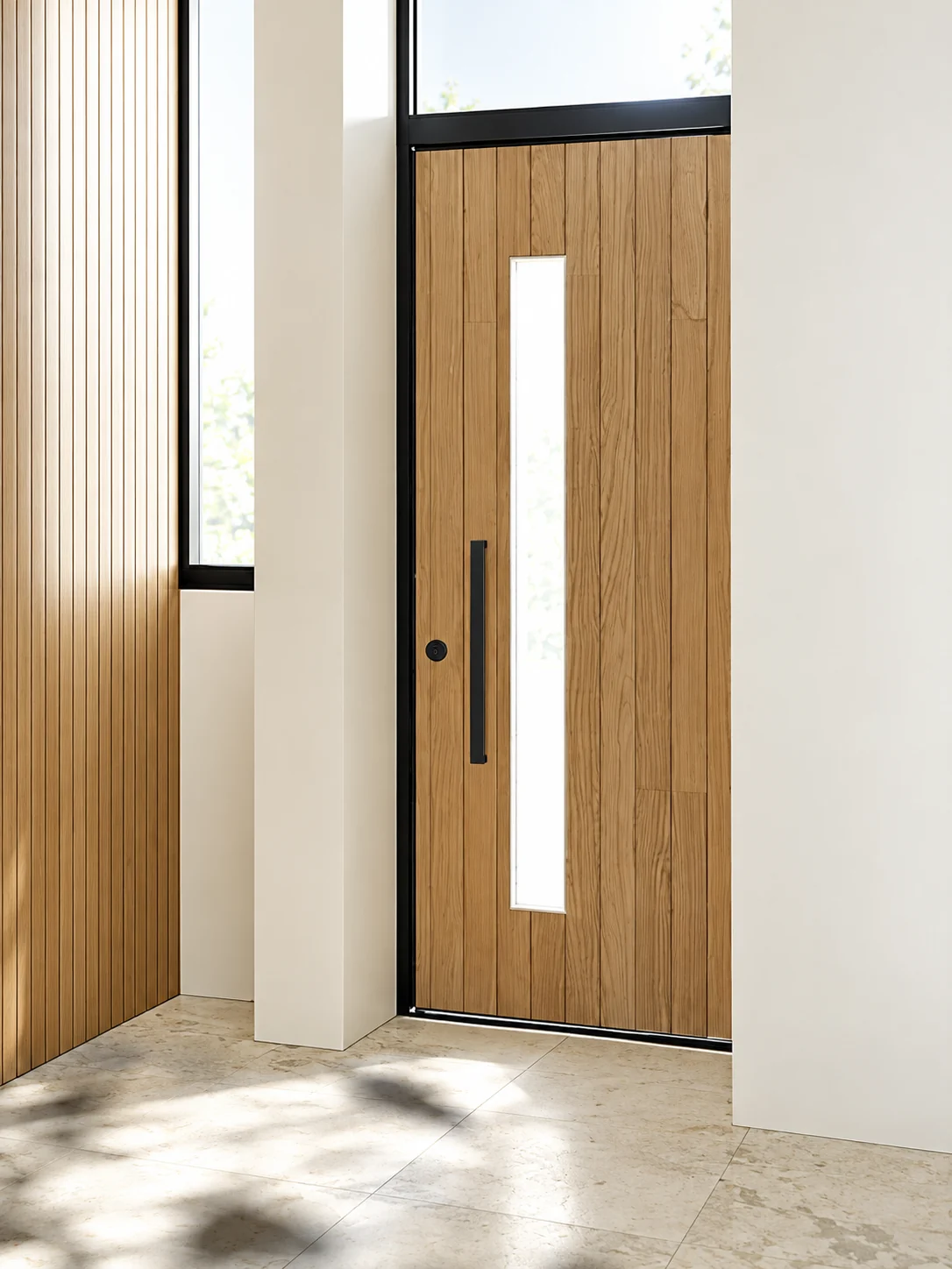 Villa entrance doors — illustrative product detail